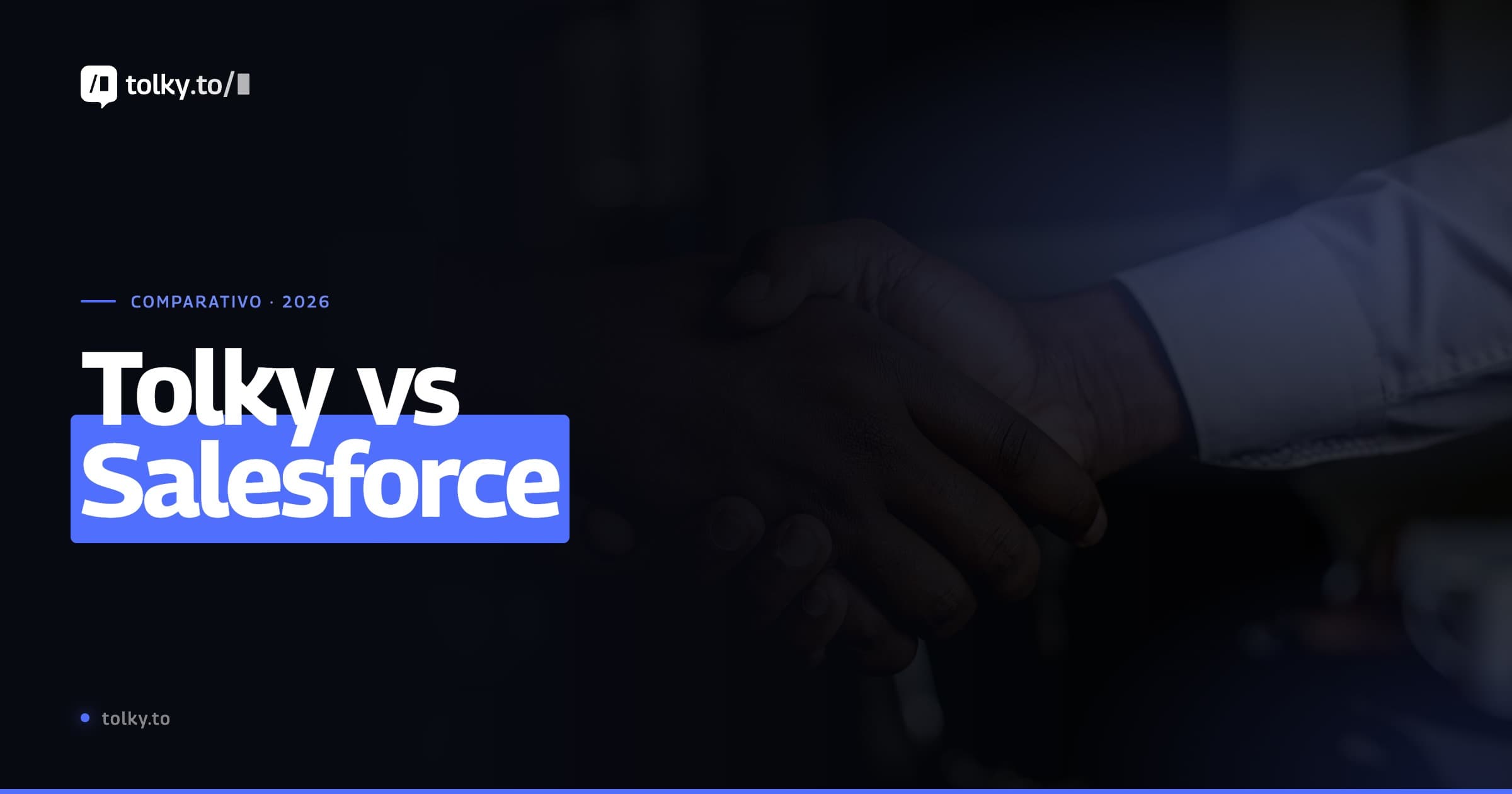 Tolky como Alternativa ao Salesforce: Comparativo Recurso a Recurso para 2026
