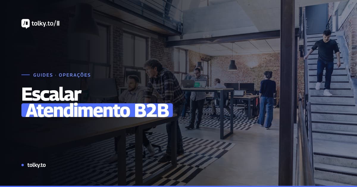 Como Escalar Atendimento B2B com IA sem Aumentar Headcount